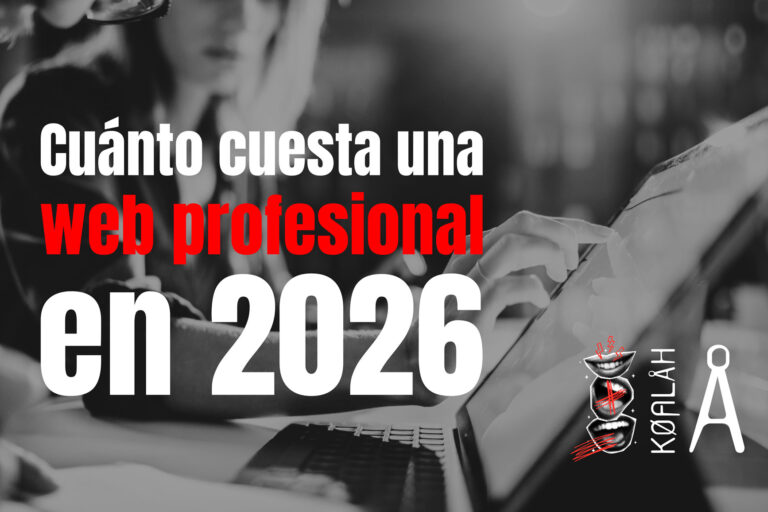Cuánto cuesta una web profesional en 2026