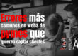 Errores más comunes en webs de pymes que quieren captar clientes