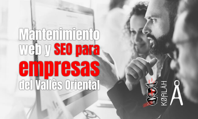 Mantenimiento web y SEO para empresas del Vallès Oriental