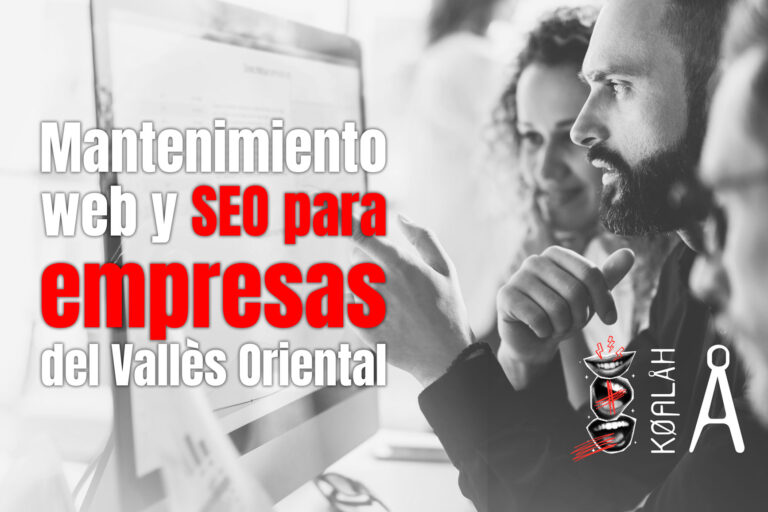 Mantenimiento web y SEO para empresas del Vallès Oriental