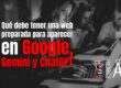 Qué debe tener una web preparada para aparecer en Google, Gemini y ChatGPT