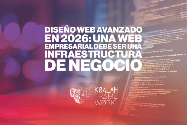 Diseño web avanzado en 2026: una web empresarial debe ser una infraestructura de negocio